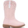 image:imageBMCiTYBM Toddler Girl Boy Cowboy Cowgirl Boots Little Kids Square Toe Western Boots Mid Calf Side Zipper Riding Shoes for All SeasonsApink