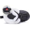 image:imageBMCiTYBM Toddler Snow Boots Boys Girls Little Kids Winter Shoes Cold Weather Outdoor Lightweight ToddlerLittle Kids5black