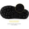 image:imageBMCiTYBM Toddler Snow Boots Boys Girls Little Kids Winter Shoes Cold Weather Outdoor Lightweight ToddlerLittle Kids5pinkBlack