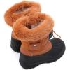 image:imageBMCiTYBM Toddler Snow Boots Boys Girls Little Kids Winter Shoes Cold Weather Outdoor Lightweight ToddlerLittle Kids61camel