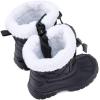 image:imageBMCiTYBM Toddler Snow Boots Boys Girls Little Kids Winter Shoes Cold Weather Outdoor Lightweight ToddlerLittle KidsDark Black