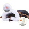 image:imageBMCiTYBM Toddler Snow Boots Boys Girls Little Kids Winter Shoes Cold Weather Outdoor Lightweight ToddlerLittle KidsDark Black
