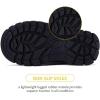 image:imageBMCiTYBM Toddler Snow Boots Boys Girls Little Kids Winter Shoes Cold Weather Outdoor Lightweight ToddlerLittle KidsDark Black
