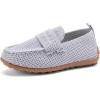image:imageBMCiTYBM Toddler Boys Girls Loafers Comfortable Dressy Casual Knit Flats Lightweight Breathable Slip On Walking ShoesGrey