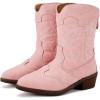 image:imageBMCiTYBM Toddler Cowboy Boots Western Cowgirl Boots Boys Girls Mid Calf Square Toe Riding Walking ShoesPointypink