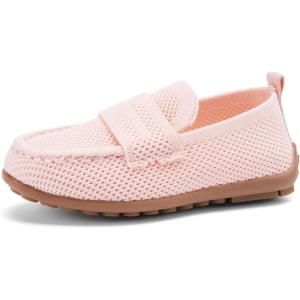 image:imageBMCiTYBM Toddler Boys Girls Loafers Comfortable Dressy Casual Knit Flats Lightweight Breathable Slip On Walking ShoesPink