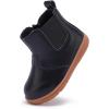 image:imageBMCiTYBM Baby Boys Girls Boots Infant Shoes First Walking Booties for All Seasons for 6 9 12 15 18 24 Months1black