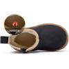 image:imageBMCiTYBM Baby Boys Girls Boots Infant Shoes First Walking Booties for All Seasons for 6 9 12 15 18 24 Months31black