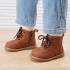 image:imageBMCiTYBM Baby Boys Girls Boots Infant Shoes First Walking Booties for All Seasons for 6 9 12 15 18 24 Months7brown