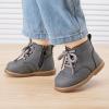 image:imageBMCiTYBM Baby Boys Girls Boots Infant Shoes First Walking Booties for All Seasons for 6 9 12 15 18 24 Months7grey
