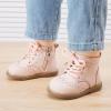 image:imageBMCiTYBM Baby Boys Girls Boots Infant Shoes First Walking Booties for All Seasons for 6 9 12 15 18 24 Months7pink