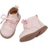 image:imageBMCiTYBM Baby Boys Girls Boots Infant Shoes First Walking Booties for All Seasons for 6 9 12 15 18 24 Months7pink