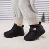 image:imageBMCiTYBM Baby Snow Boots Winter Shoes Infant Boys Girls Booties Non Slip Cold Weather 624 Months11black