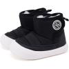 image:imageBMCiTYBM Baby Snow Boots Winter Shoes Infant Boys Girls Booties Non Slip Cold Weather 624 Months12black