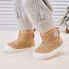 image:imageBMCiTYBM Baby Snow Boots Winter Shoes Infant Boys Girls Booties Non Slip Cold Weather 624 Months12brown
