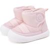 image:imageBMCiTYBM Baby Snow Boots Winter Shoes Infant Boys Girls Booties Non Slip Cold Weather 624 Months12pink