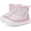 image:imageBMCiTYBM Baby Snow Boots Winter Shoes Infant Boys Girls Booties Non Slip Cold Weather 624 Months13pink