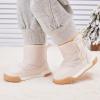 image:imageBMCiTYBM Baby Snow Boots Winter Shoes Infant Boys Girls Booties Non Slip Cold Weather 624 Months14khaki
