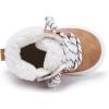 image:imageBMCiTYBM Baby Snow Boots Winter Shoes Infant Boys Girls Booties Non Slip Cold Weather 624 Months1brown