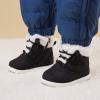 image:imageBMCiTYBM Baby Snow Boots Winter Shoes Infant Boys Girls Booties Non Slip Cold Weather 624 Months7black