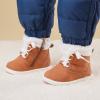 image:imageBMCiTYBM Baby Snow Boots Winter Shoes Infant Boys Girls Booties Non Slip Cold Weather 624 Months7brown