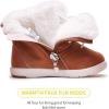 image:imageBMCiTYBM Baby Snow Boots Winter Shoes Infant Boys Girls Booties Non Slip Cold Weather 624 Months7brown