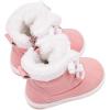 image:imageBMCiTYBM Baby Snow Boots Winter Shoes Infant Boys Girls Booties Non Slip Cold Weather 624 Months7pink