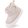 image:imageBMCiTYBM Baby Snow Boots Winter Shoes Infant Boys Girls Booties Non Slip Cold Weather 624 Months12khaki