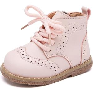 image:imageBMCiTYBM Baby Boys Girls Boots Infant Shoes First Walking Booties for All Seasons for 6 9 12 15 18 24 Months7pink