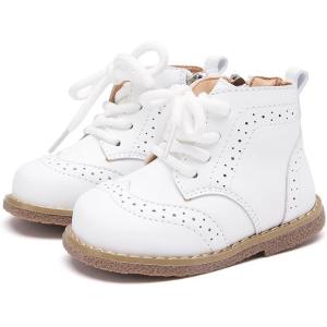 image:imageBMCiTYBM Baby Boys Girls Boots Infant Shoes First Walking Booties for All Seasons for 6 9 12 15 18 24 Months7white