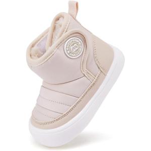 image:imageBMCiTYBM Baby Snow Boots Winter Shoes Infant Boys Girls Booties Non Slip Cold Weather 624 Months12khaki