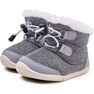 image:imageBMCiTYBM Toddler Snow Boots Girls Boys Warm WinterPGrey