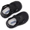 image:imageBMCiTYBM Baby Boy Girl Closed Toe Summer Toddler Sandals Lightweight Shoes Infant NonSlip First Walking Sneakers 6 9 12 18 24 Months 23 Years13black