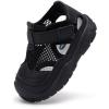 image:imageBMCiTYBM Baby Boy Girl Closed Toe Summer Toddler Sandals Lightweight Shoes Infant NonSlip First Walking Sneakers 6 9 12 18 24 Months 23 Years13black