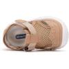 image:imageBMCiTYBM Baby Boy Girl Closed Toe Summer Toddler Sandals Lightweight Shoes Infant NonSlip First Walking Sneakers 6 9 12 18 24 Months 23 Years13camel