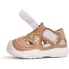 image:imageBMCiTYBM Baby Boy Girl Closed Toe Summer Toddler Sandals Lightweight Shoes Infant NonSlip First Walking Sneakers 6 9 12 18 24 Months 23 Years13camel