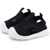 image:imageBMCiTYBM Baby Boy Girl Closed Toe Summer Toddler Sandals Lightweight Shoes Infant NonSlip First Walking Sneakers 6 9 12 18 24 Months 23 Years1black