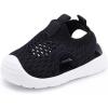 image:imageBMCiTYBM Baby Boy Girl Closed Toe Summer Toddler Sandals Lightweight Shoes Infant NonSlip First Walking Sneakers 6 9 12 18 24 Months 23 Years1black