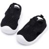 image:imageBMCiTYBM Baby Boy Girl Closed Toe Summer Toddler Sandals Lightweight Shoes Infant NonSlip First Walking Sneakers 6 9 12 18 24 Months 23 Years1black