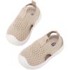 image:imageBMCiTYBM Baby Boy Girl Closed Toe Summer Toddler Sandals Lightweight Shoes Infant NonSlip First Walking Sneakers 6 9 12 18 24 Months 23 Years1camel