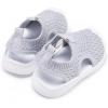 image:imageBMCiTYBM Baby Boy Girl Closed Toe Summer Toddler Sandals Lightweight Shoes Infant NonSlip First Walking Sneakers 6 9 12 18 24 Months 23 Years1grey