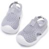 image:imageBMCiTYBM Baby Boy Girl Closed Toe Summer Toddler Sandals Lightweight Shoes Infant NonSlip First Walking Sneakers 6 9 12 18 24 Months 23 Years1grey