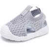 image:imageBMCiTYBM Baby Boy Girl Closed Toe Summer Toddler Sandals Lightweight Shoes Infant NonSlip First Walking Sneakers 6 9 12 18 24 Months 23 Years1grey