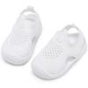 image:imageBMCiTYBM Baby Boy Girl Closed Toe Summer Toddler Sandals Lightweight Shoes Infant NonSlip First Walking Sneakers 6 9 12 18 24 Months 23 Years1white