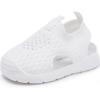 image:imageBMCiTYBM Baby Boy Girl Closed Toe Summer Toddler Sandals Lightweight Shoes Infant NonSlip First Walking Sneakers 6 9 12 18 24 Months 23 Years1white