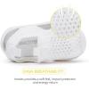 image:imageBMCiTYBM Baby Boy Girl Closed Toe Summer Toddler Sandals Lightweight Shoes Infant NonSlip First Walking Sneakers 6 9 12 18 24 Months 23 Years1white