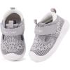 image:imageBMCiTYBM Baby Boy Girl Closed Toe Summer Toddler Sandals Lightweight Shoes Infant NonSlip First Walking Sneakers 6 9 12 18 24 Months 23 Years8grey