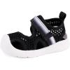 image:imageBMCiTYBM Baby Boy Girl Closed Toe Summer Toddler Sandals Lightweight Shoes Infant NonSlip First Walking Sneakers 6 9 12 18 24 Months 23 Years9black