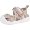 image:imageBMCiTYBM Baby Boy Girl Closed Toe Summer Toddler Sandals Lightweight Shoes Infant NonSlip First Walking Sneakers 6 9 12 18 24 Months 23 Years9camel