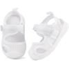 image:imageBMCiTYBM Baby Boy Girl Closed Toe Summer Toddler Sandals Lightweight Shoes Infant NonSlip First Walking Sneakers 6 9 12 18 24 Months 23 Years9white